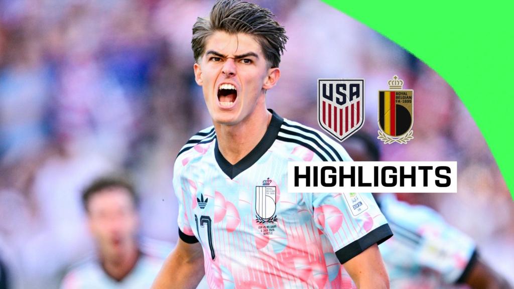 Belgium make light work of US to set up quarter-final tie with Spain Belgium make light work of US to set up quarter-final tie with Spain