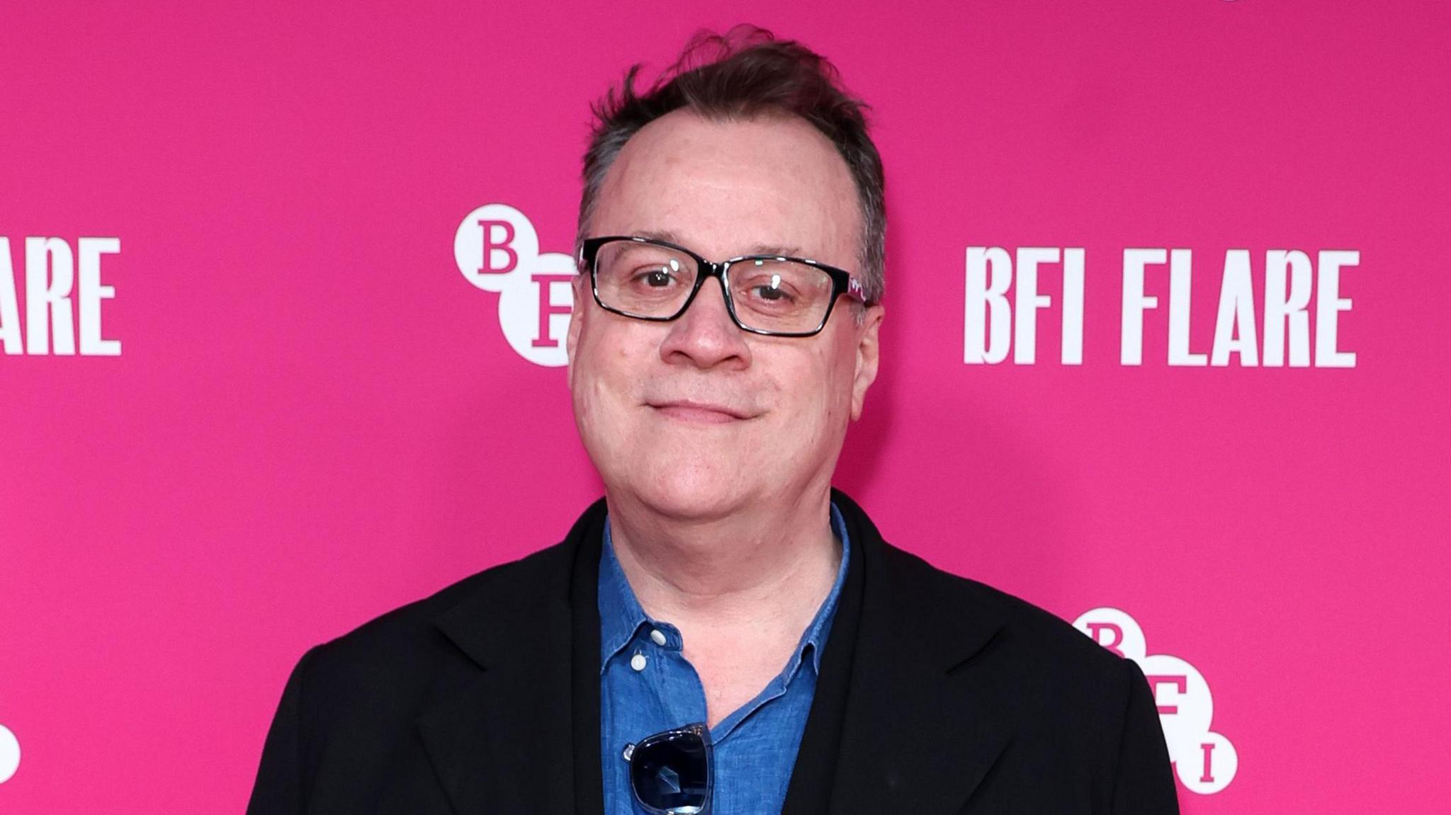 Russell T Davies attends the Russell T. Davies Screen Talk during BFI Flare 2026 at the BFI Southbank on March 23, 2026 in London, England