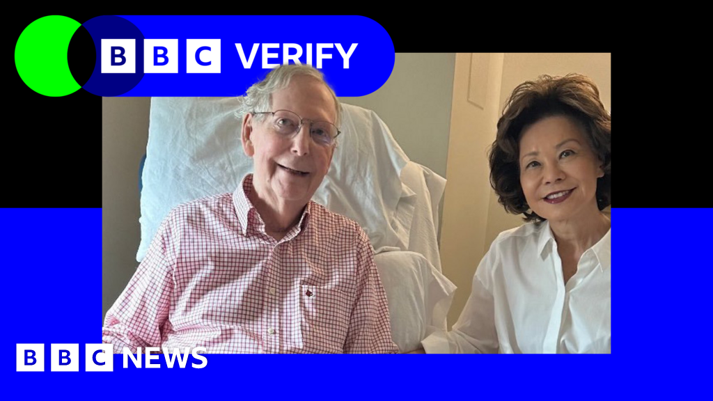 There’s no evidence this Mitch McConnell rehab photo is AI There’s no evidence this Mitch McConnell rehab photo is AI