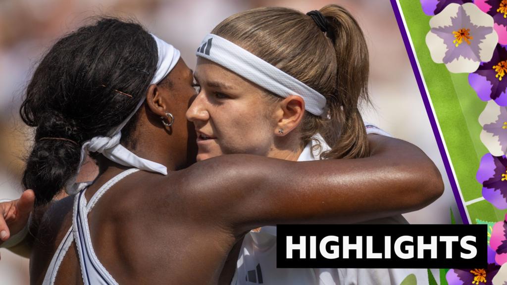 Muchova saves match point on way to epic semi-final win over Gauff Muchova saves match point on way to epic semi-final win over Gauff