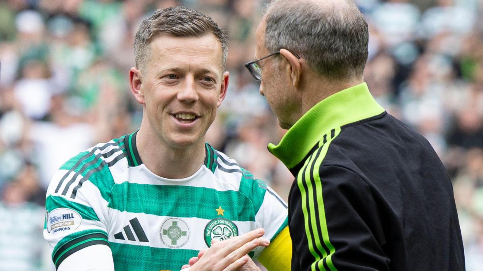 Callum McGregor and Martin O'Neill