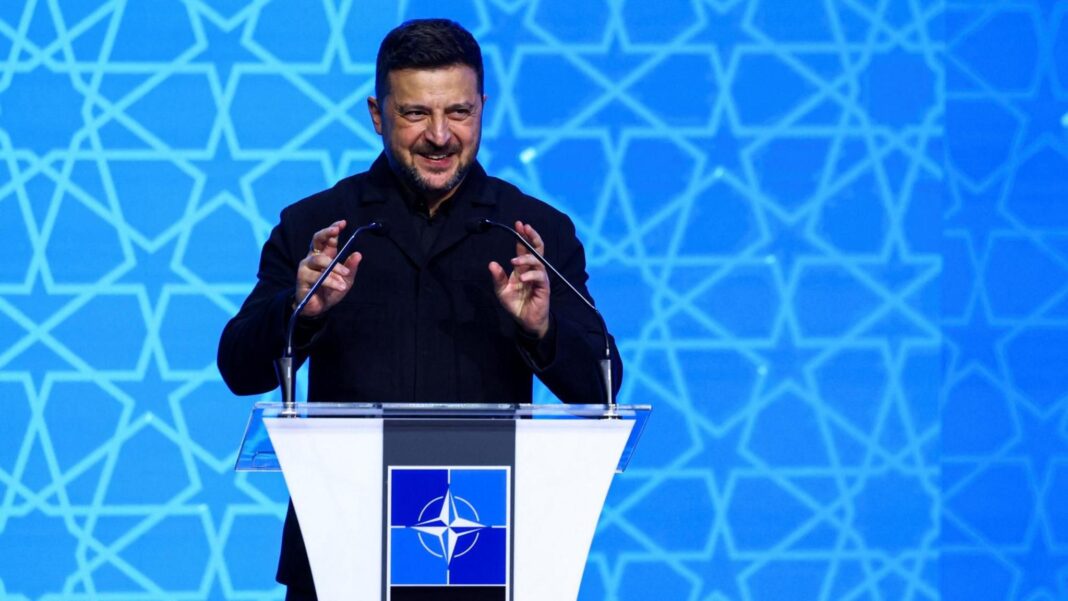 Trump looms large as Nato grapples with challenge of rearming Europe Trump looms large as Nato grapples with challenge of rearming Europe