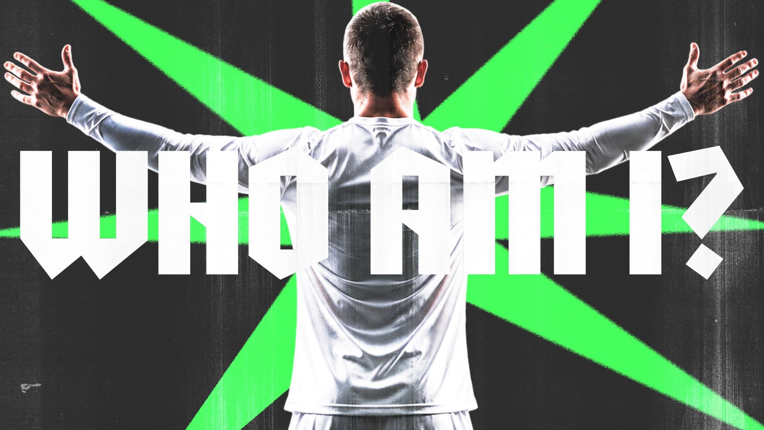 A generic picture of an unknown footballer