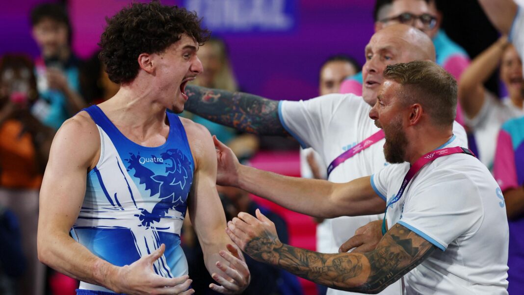 Gymnast Ward goes from Glasgow dreamer to gold medallist Gymnast Ward goes from Glasgow dreamer to gold medallist