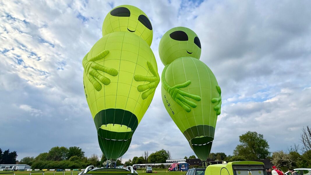 From dragons to aliens: The hot air balloons that make everyone look up From dragons to aliens: The hot air balloons that make everyone look up
