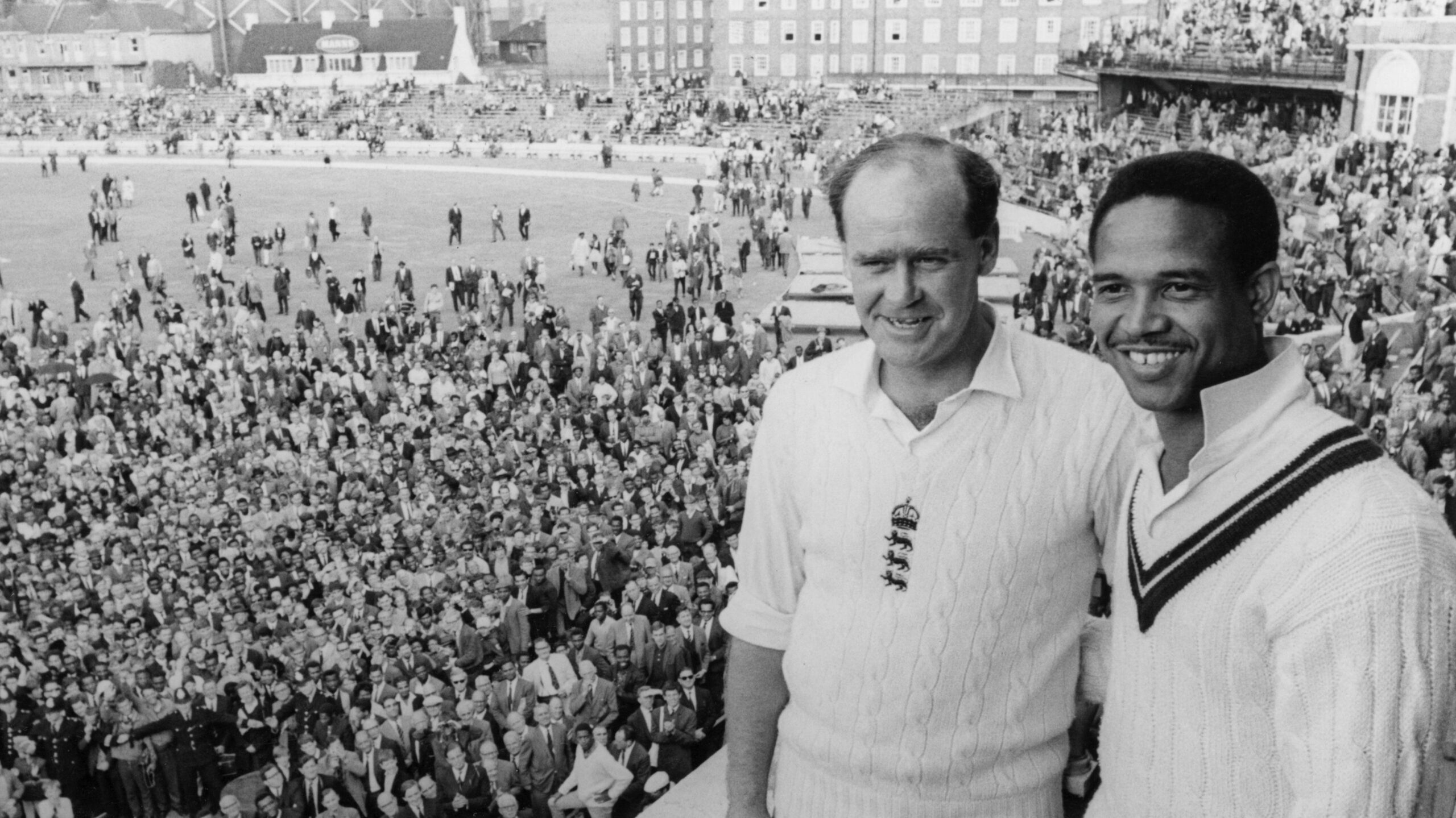 Brian Close and Garfield Sobers