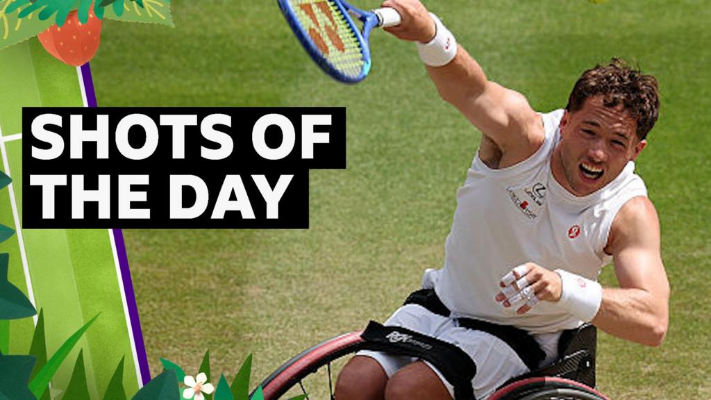 ‘It’s a beauty!’ – best shots from day 13 at Wimbledon ‘It’s a beauty!’ – best shots from day 13 at Wimbledon