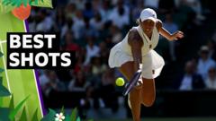‘Bazooka of a forehand!’ – best shots as Keys defeats Anisimova ‘Bazooka of a forehand!’ – best shots as Keys defeats Anisimova