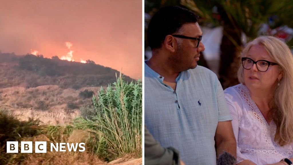 Watch: ‘We escaped Spanish wildfire, but our friends lost their lives’ Watch: ‘We escaped Spanish wildfire, but our friends lost their lives’