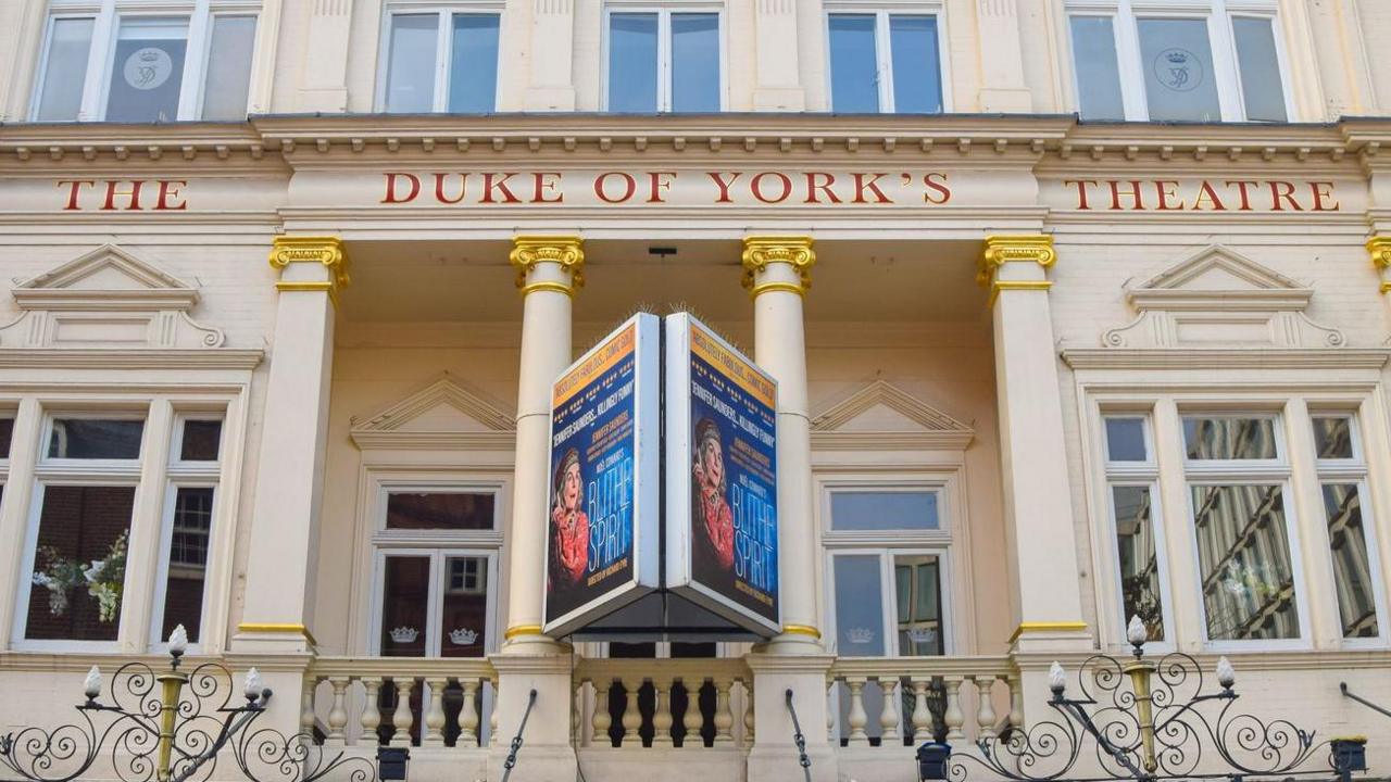 The front of the Duke of York theatre in London's West End