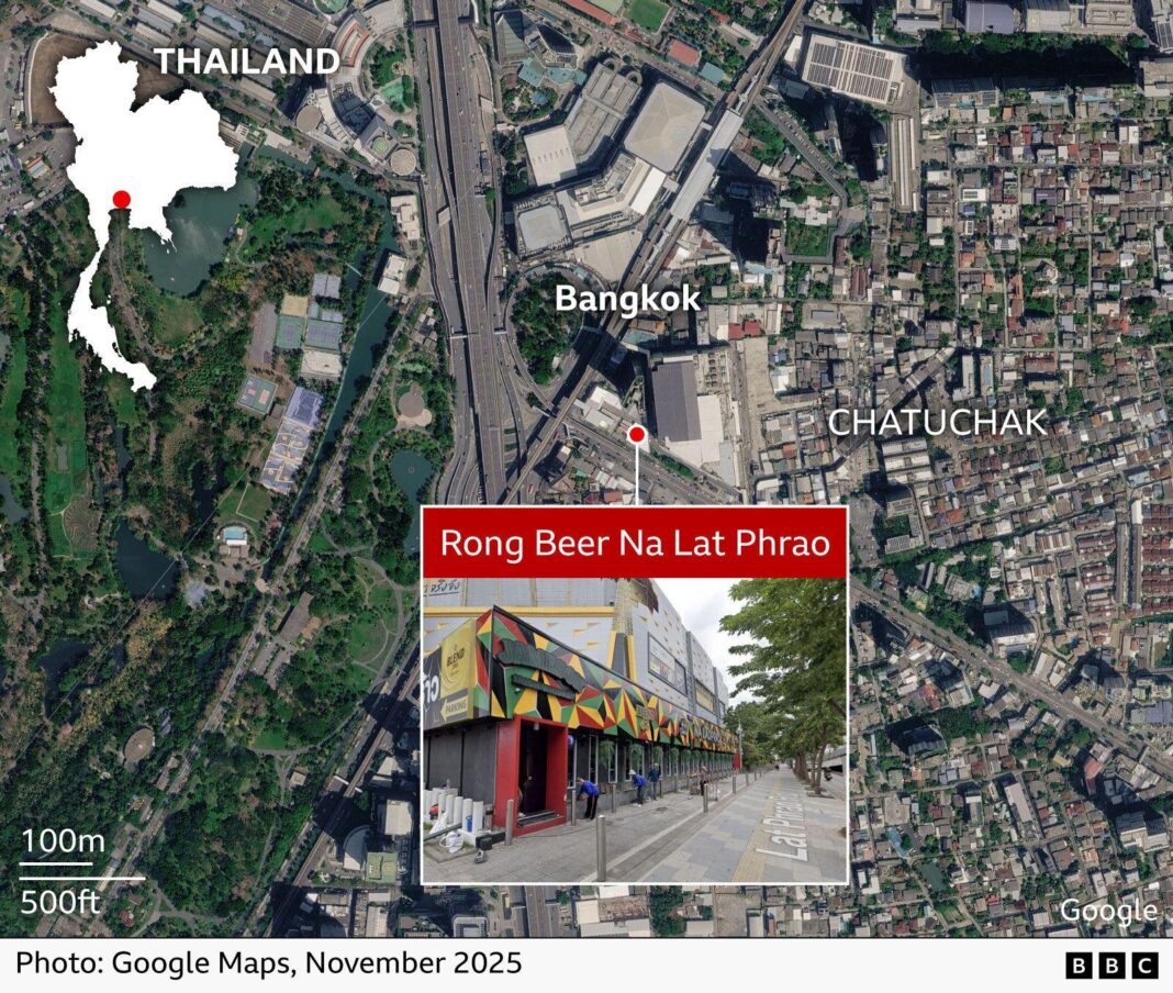 Witness says he crawled for exit as flames swept through Bangkok bar Witness says he crawled for exit as flames swept through Bangkok bar