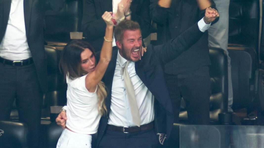 David Beckham consoled by Victoria after heartbreaking World Cup defeat David Beckham consoled by Victoria after heartbreaking World Cup defeat