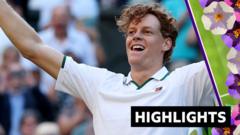 Sinner beats Zverev in thriller to retain Wimbledon title Sinner beats Zverev in thriller to retain Wimbledon title