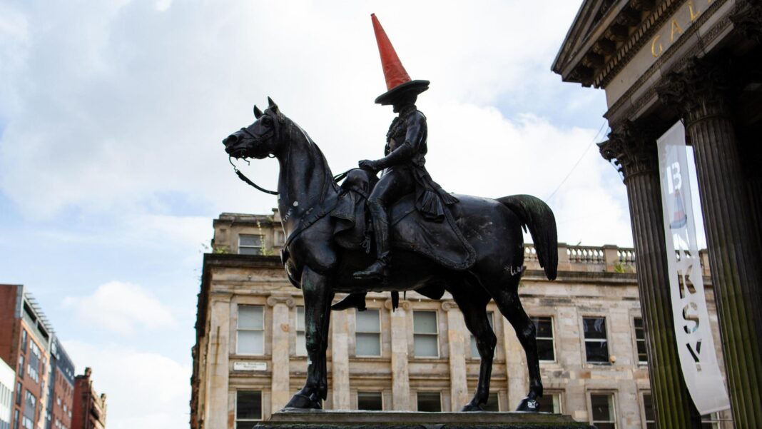 Tartan Army’s World Cup traffic cone high jinks are taking over Scotland Tartan Army’s World Cup traffic cone high jinks are taking over Scotland