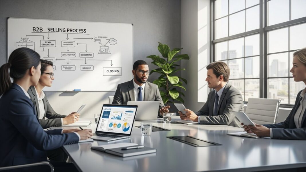 Key Steps in the B2B Selling Process Key Steps in the B2B Selling Process