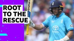Root’s run a ball 76 gets England up to 258 Root’s run a ball 76 gets England up to 258