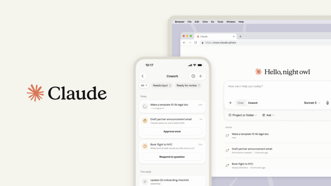 Claude Cowork expands to mobile and web Claude Cowork expands to mobile and web