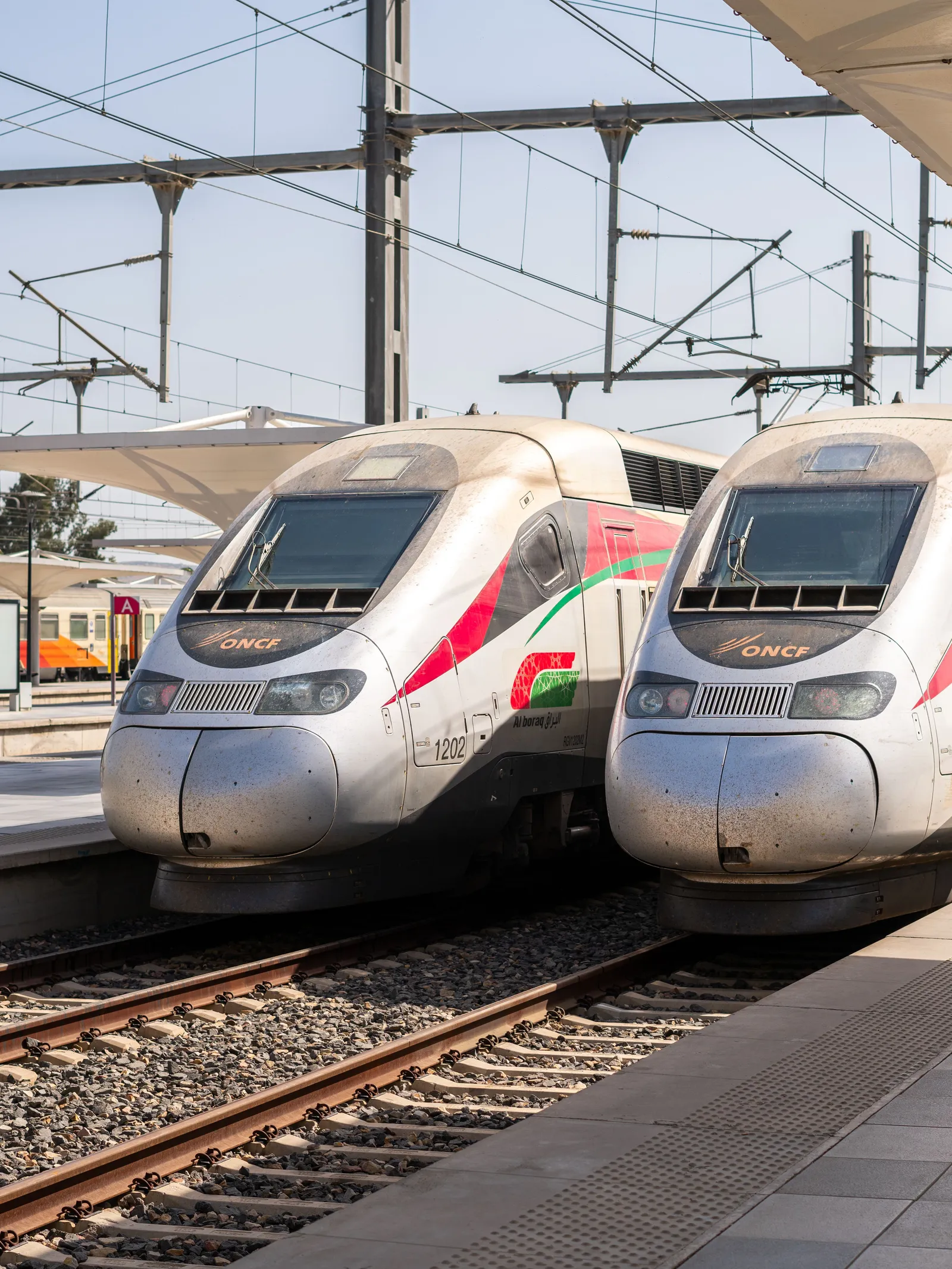 Image may contain Railway Train Transportation Vehicle Terminal Train Station and Bullet Train
