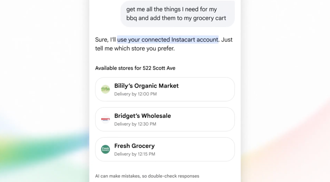 Google’s AI Mode now lets you link and interact with select apps Google’s AI Mode now lets you link and interact with select apps
