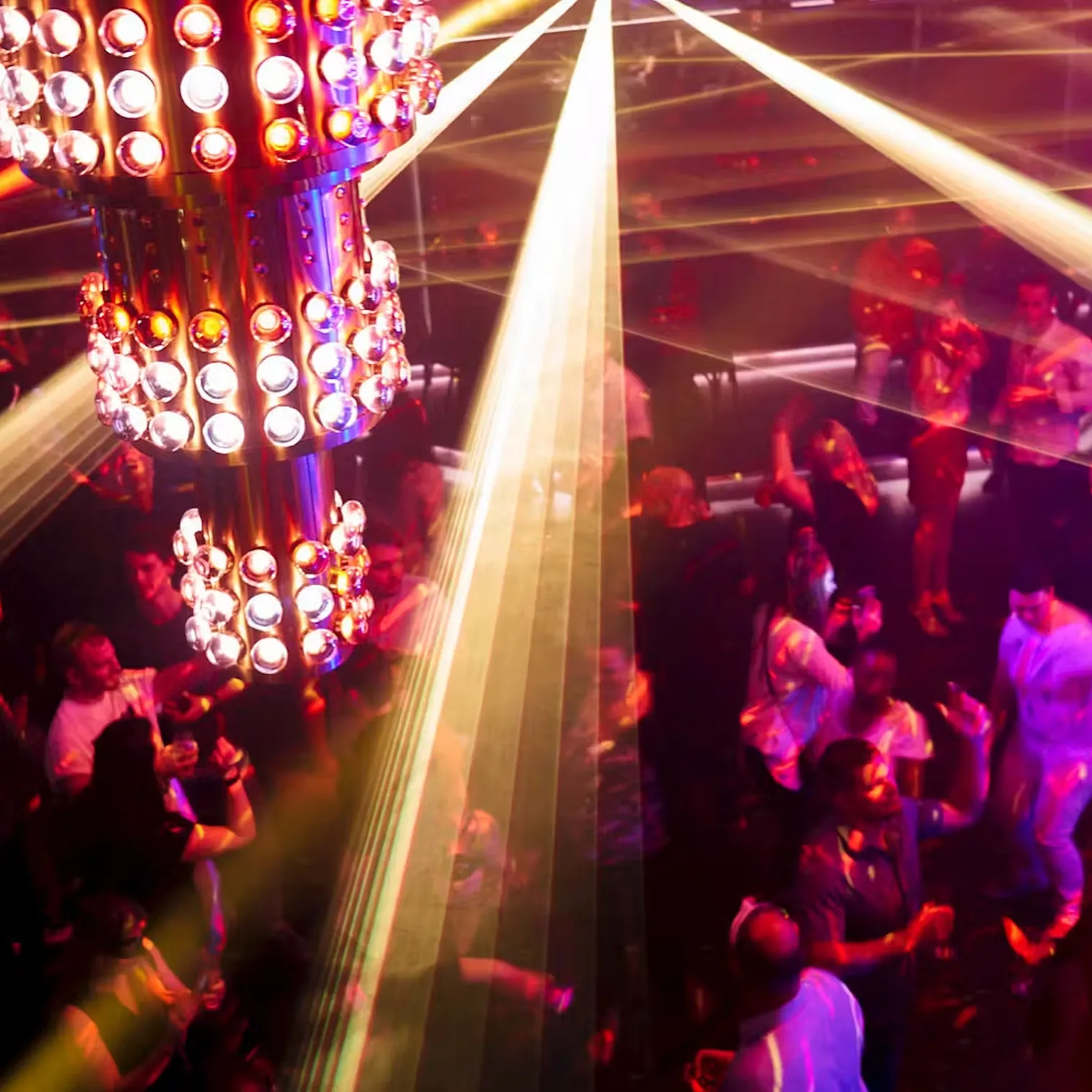 Image may contain Urban Club Night Club Person Adult Night Life Lighting Disco Face and Head