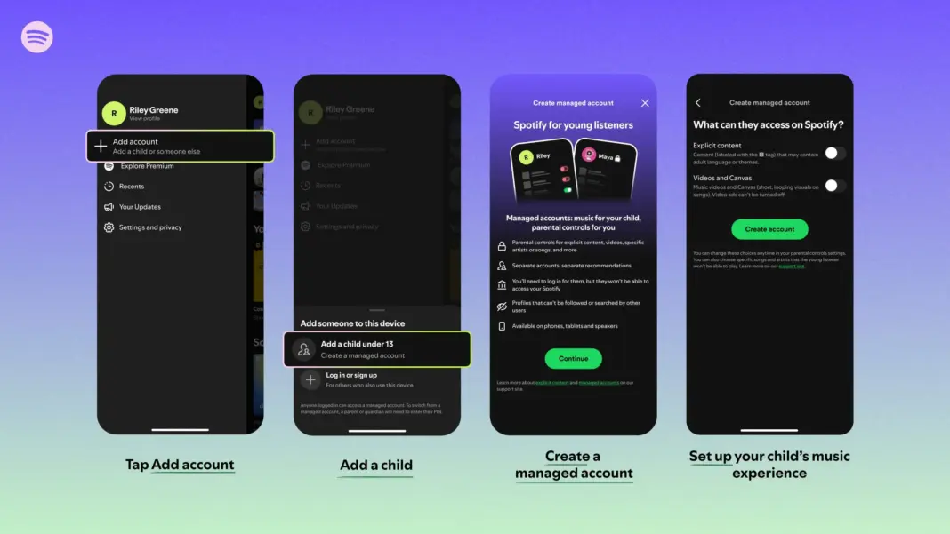 Spotify expands parent-managed accounts to users on its free tier Spotify expands parent-managed accounts to users on its free tier