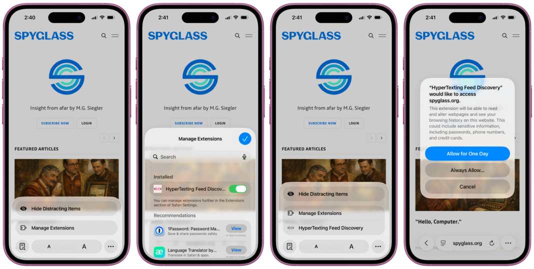 A new app, HyperTexting, turns the open web into a scrollable social media-like feed A new app, HyperTexting, turns the open web into a scrollable social media-like feed
