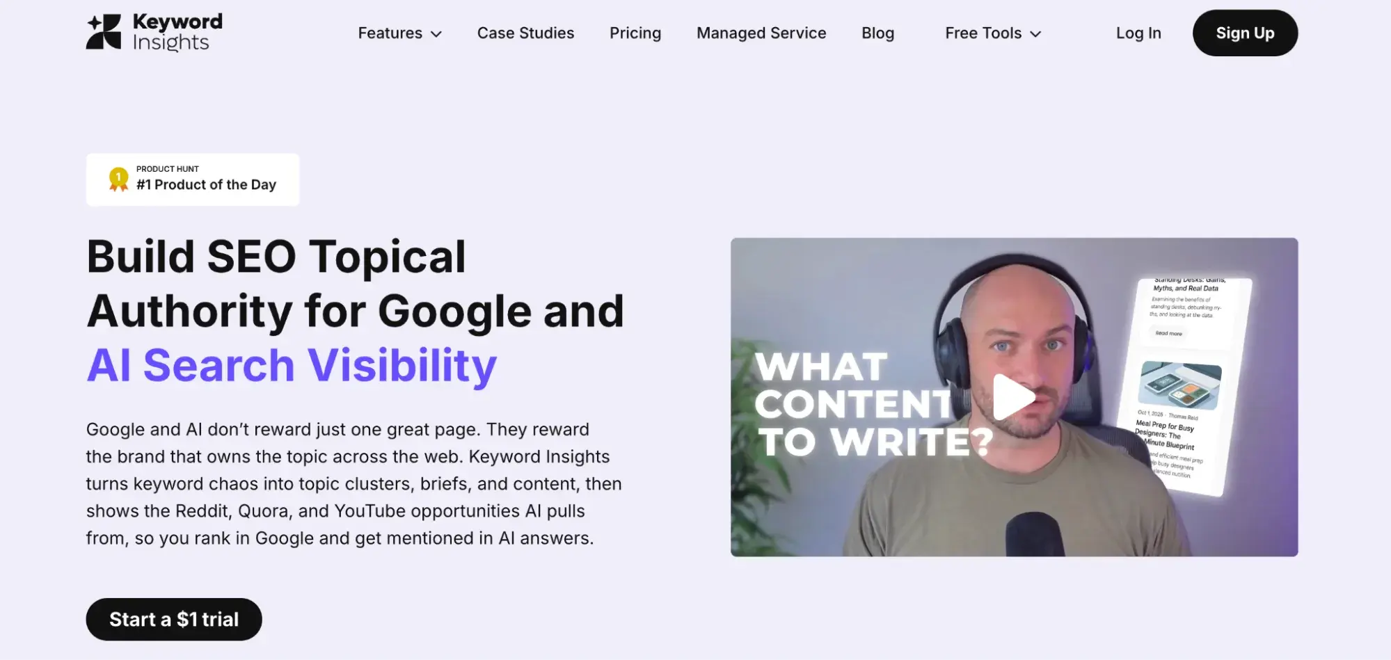 ai seo tools, keyword insights