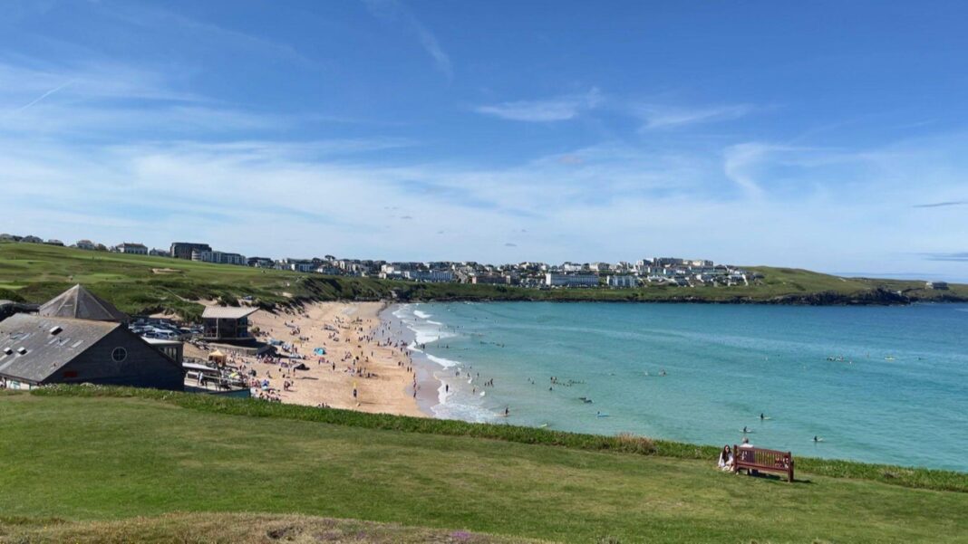 Man and woman die after being pulled from sea off Cornish beach Man and woman die after being pulled from sea off Cornish beach