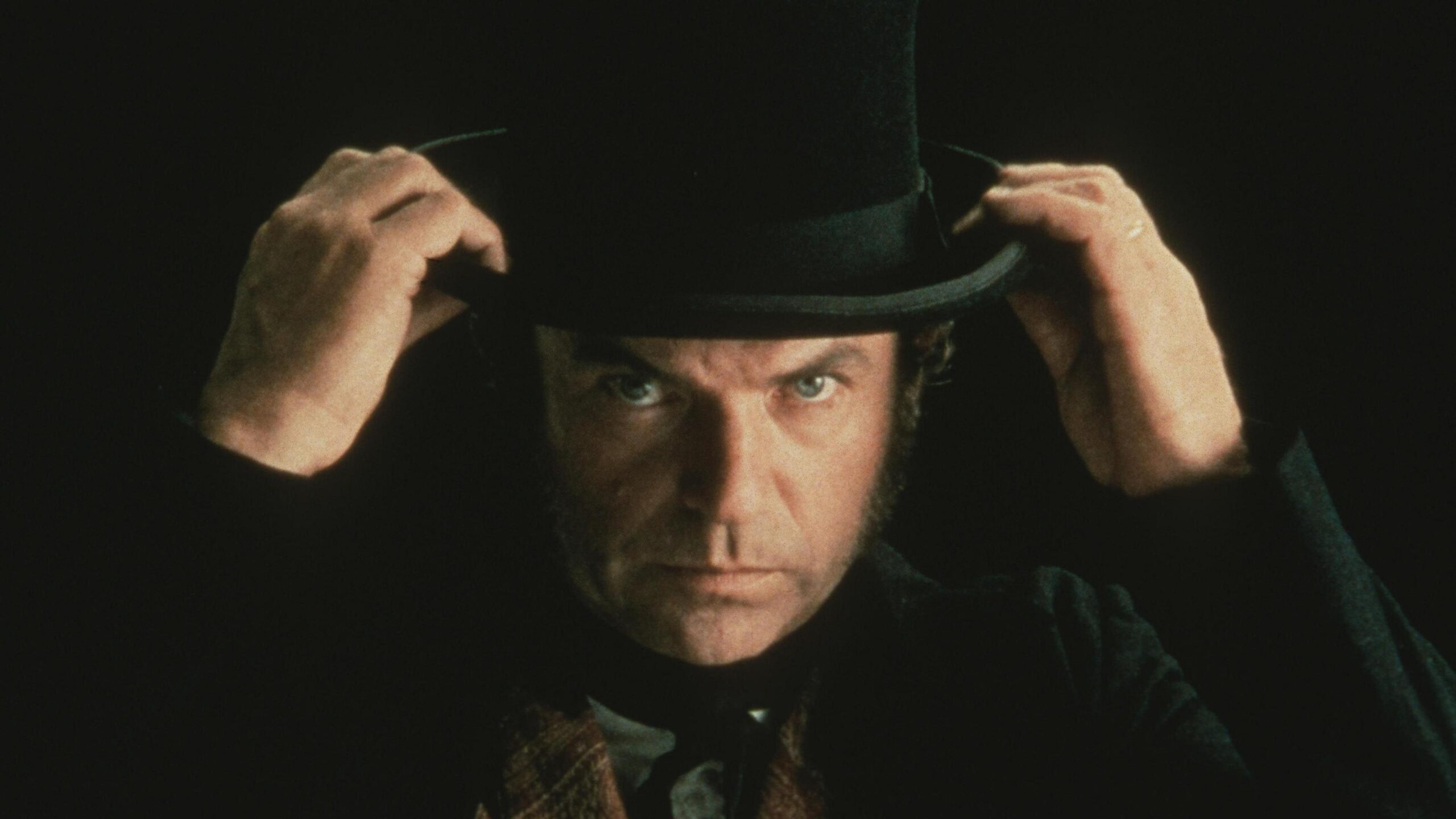 Sam Neill in The Piano wearing a bowler hat