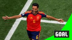 Merino pounces on Lammens’ mistake to score late winner for Spain Merino pounces on Lammens’ mistake to score late winner for Spain