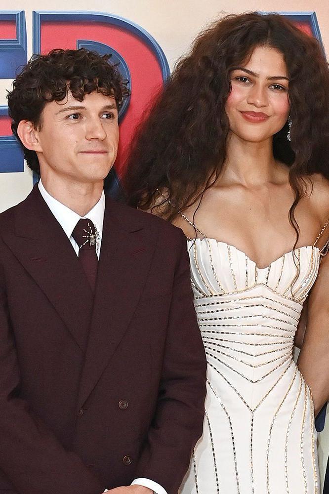 Tom Holland and Zendaya promoting Spider-Man: Brand New Day on 29 July 2026