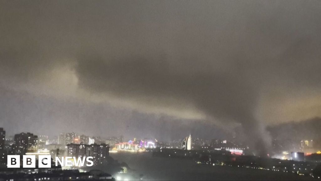 Watch: Moment rare tornado lashes central Chinese cities Watch: Moment rare tornado lashes central Chinese cities