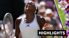 How ‘comeback queen’ Gauff reached Wimbledon last four How ‘comeback queen’ Gauff reached Wimbledon last four