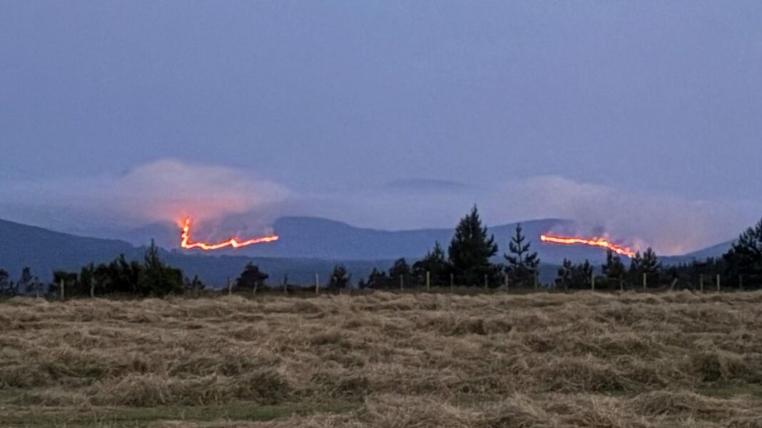 Cairngorms wildfire burns for third day across nearly four miles Cairngorms wildfire burns for third day across nearly four miles
