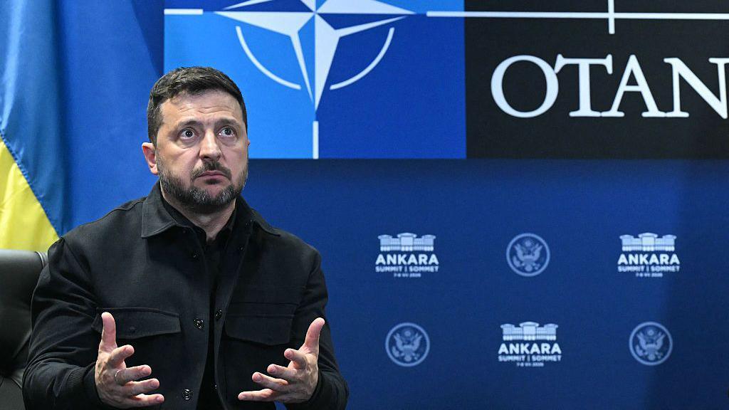 Zelensky at Nato
