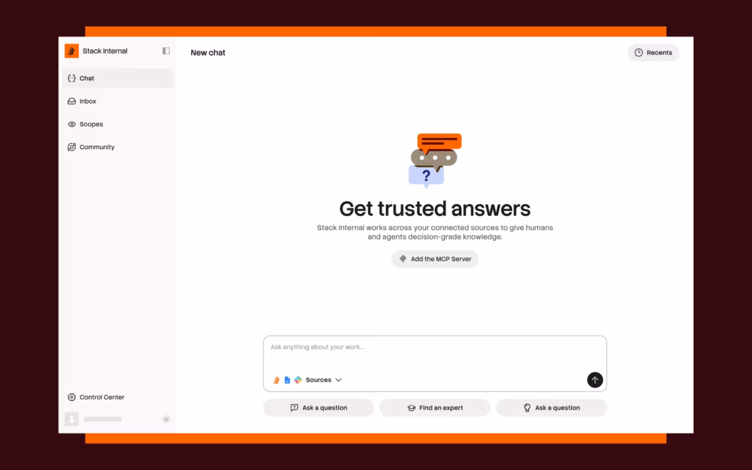 Your trusted knowledge layer: Introducing Stack Internal’s new platform experience Your trusted knowledge layer: Introducing Stack Internal’s new platform experience