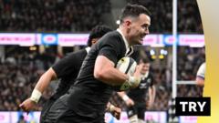 Jordan scores pivotal second try as New Zealand overcome France Jordan scores pivotal second try as New Zealand overcome France
