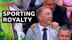 Sporting superstars pack the royal box at Wimbledon Sporting superstars pack the royal box at Wimbledon