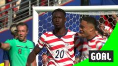 Balogun gives USA deserved lead over Bosnia Balogun gives USA deserved lead over Bosnia