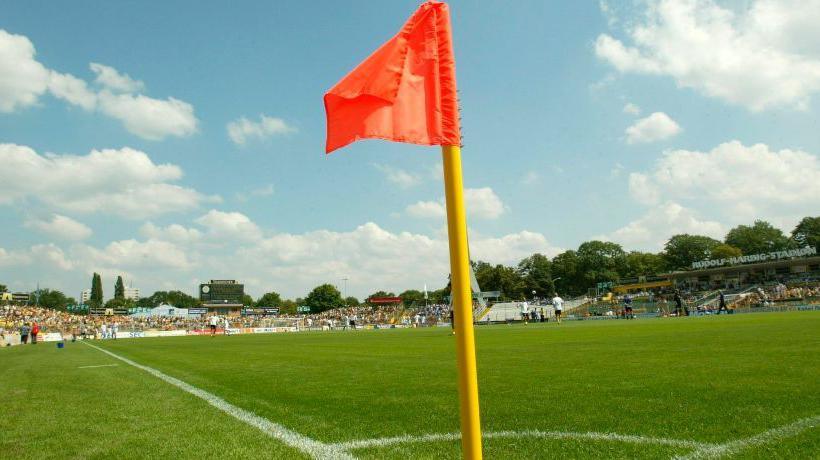 A corner flag