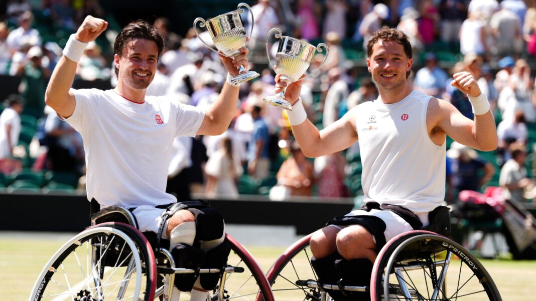 Hewett & Reid win seventh Wimbledon doubles title Hewett & Reid win seventh Wimbledon doubles title