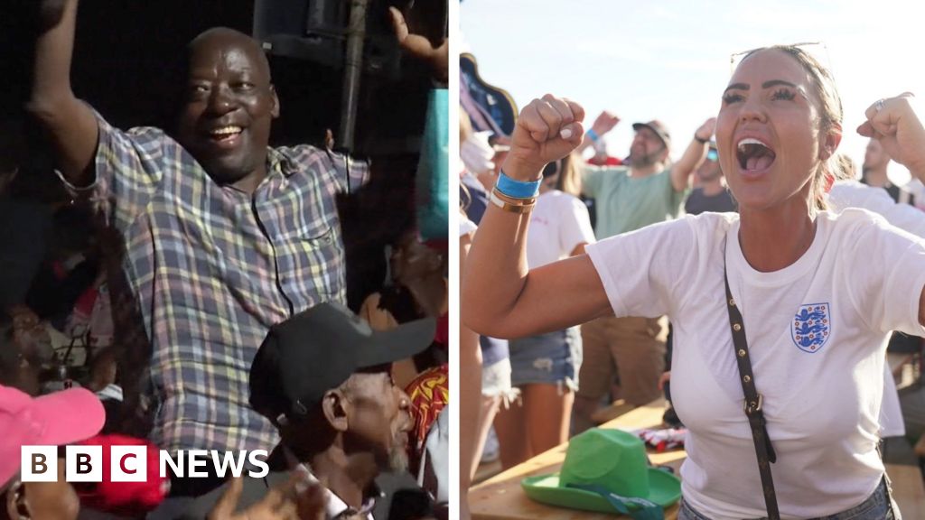 Watch: Fans react to tense World Cup game Watch: Fans react to tense World Cup game