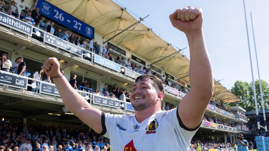 Exeter prop Tchumbadze signs deal extension Exeter prop Tchumbadze signs deal extension