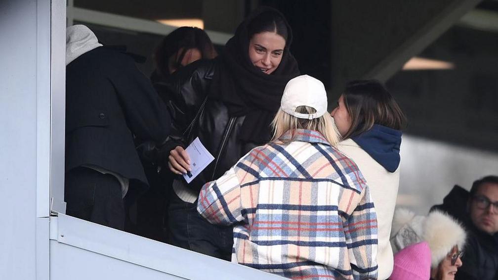 Alexia Putellas at a London City Lionesses match in January