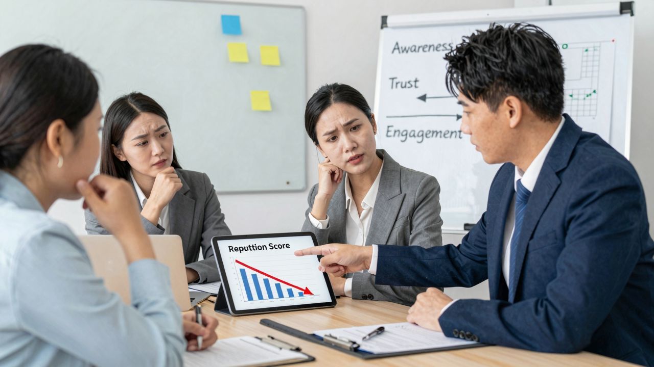 Executives Losing Sight: The Decline in Reputational Awareness