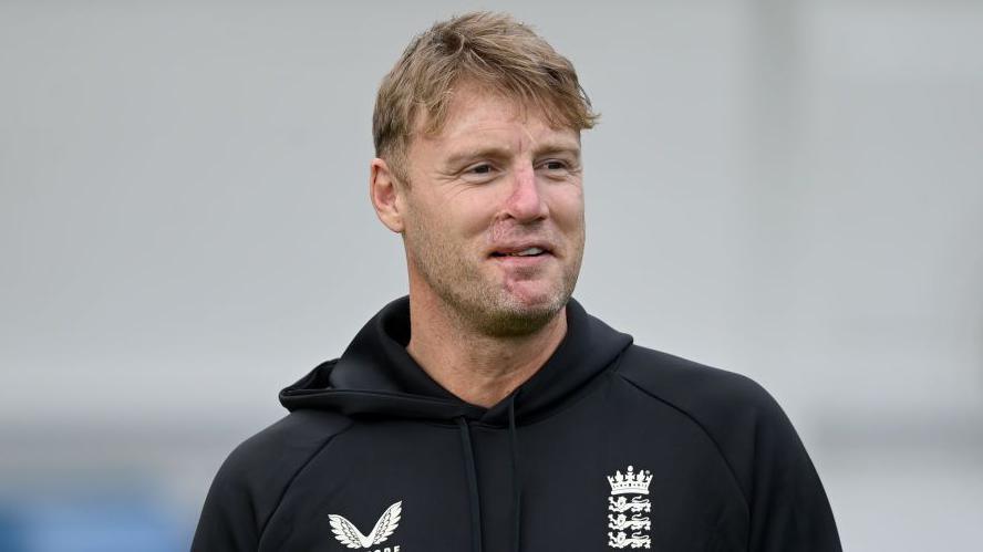 Andrew Flintoff in England cricket hoodie