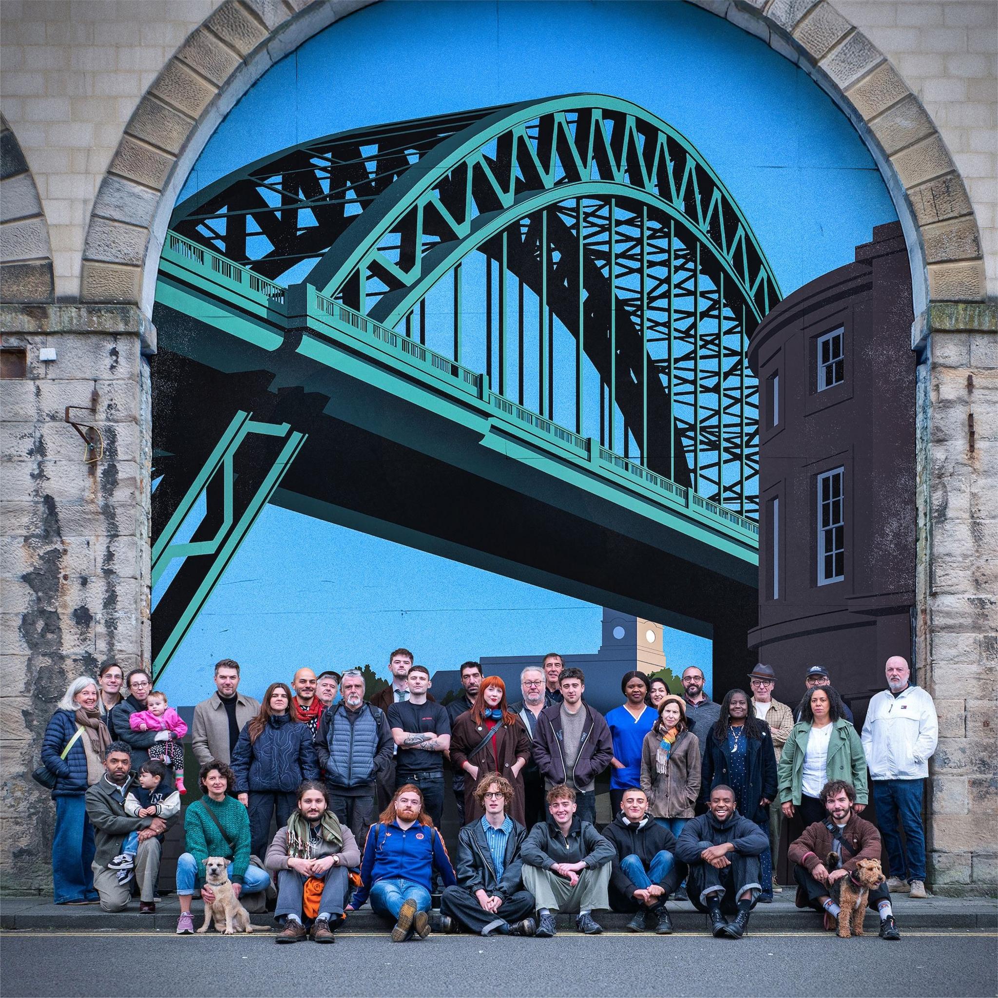 Artwork for Knats' album A Great Day in Newcastle