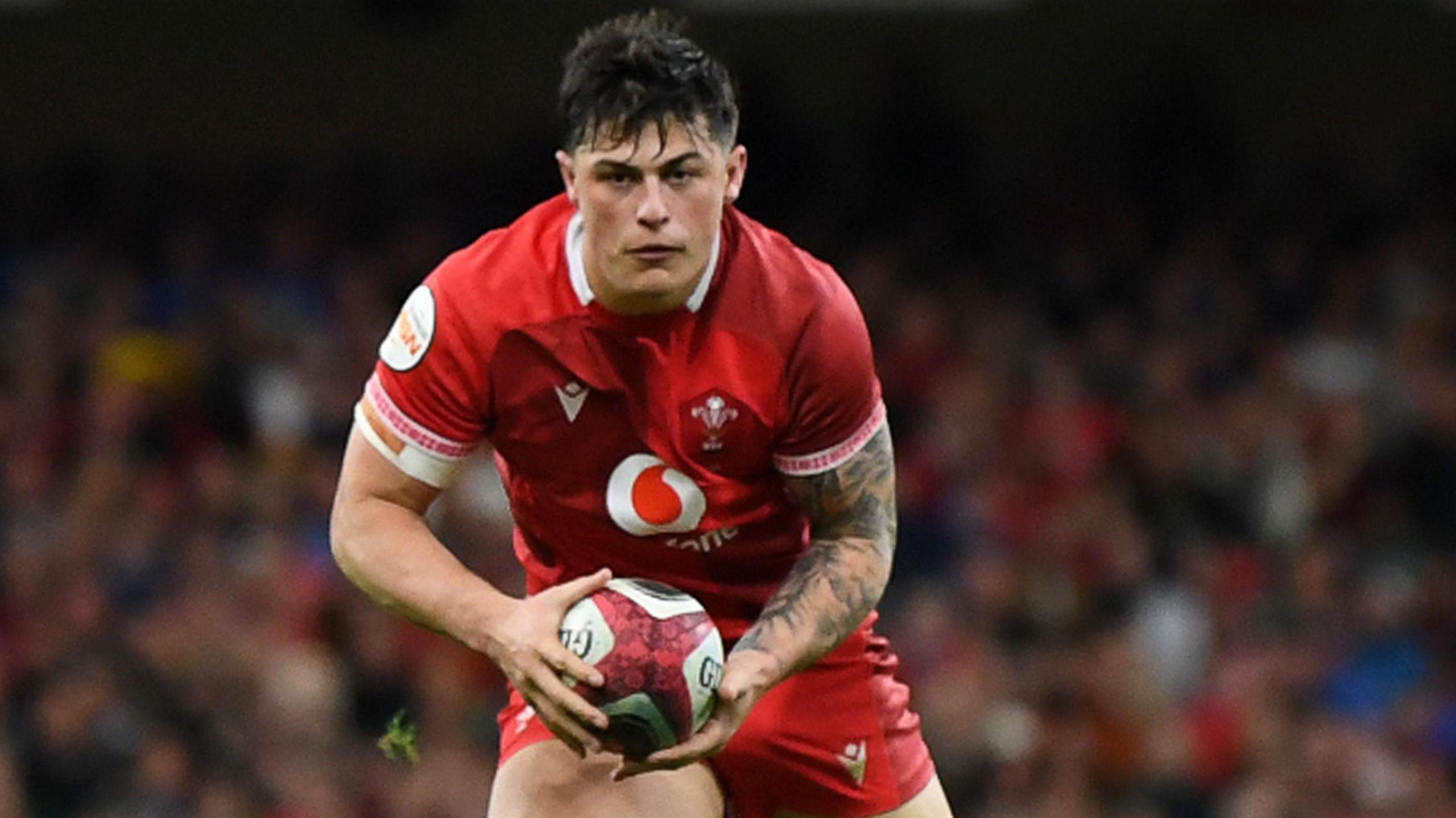 Louis Rees-Zammit has played 40 internationals for Wales