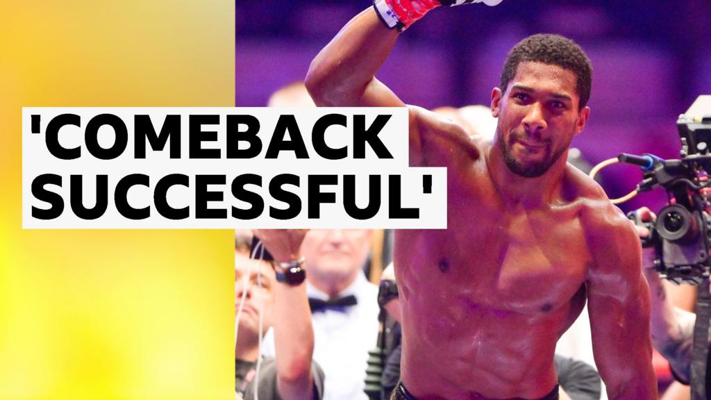 Highlights – Joshua beats Prenga after early scare Highlights – Joshua beats Prenga after early scare