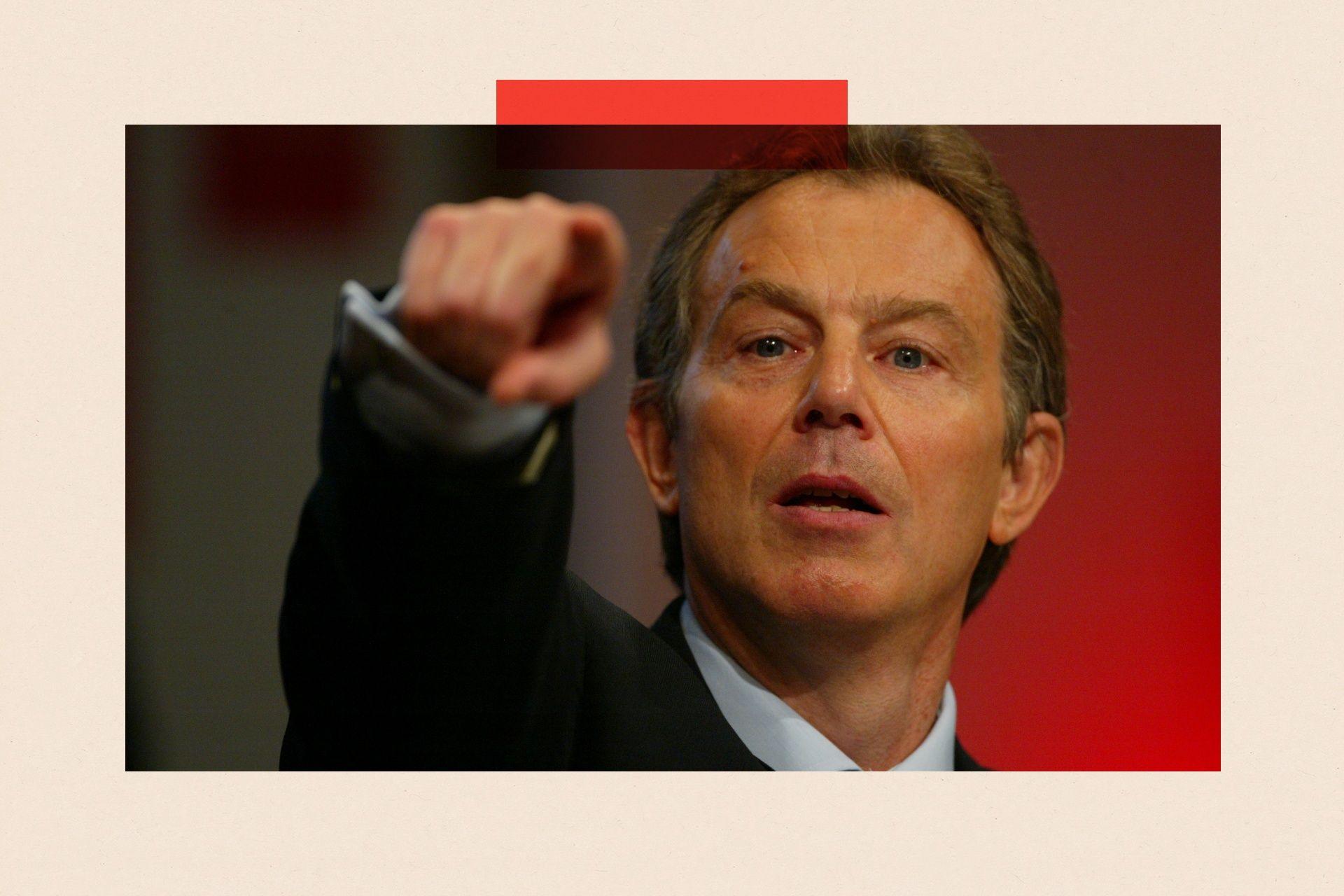 Britain's former Prime Minister Tony Blair in 2004